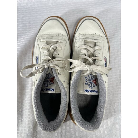 The Athlete Shoe Size 10 - Reebok Club C Bulc White Gum - Picture 8 of 15